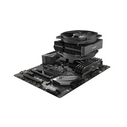 be quiet! Dark Rock TF 2 Ventirad CPU, 230W TDP, 2 ventilateurs Silent Wings 3 de 135 mm, 6 caloducs de 6 mm, conception double 