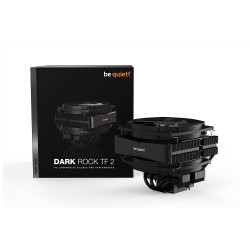 be quiet! Dark Rock TF 2 Ventirad CPU, 230W TDP, 2 ventilateurs Silent Wings 3 de 135 mm, 6 caloducs de 6 mm, conception double 