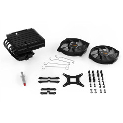 be quiet! Dark Rock TF 2 Ventirad CPU, 230W TDP, 2 ventilateurs Silent Wings 3 de 135 mm, 6 caloducs de 6 mm, conception double 
