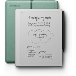 Remarkable Paper Pure – Pack avec Tablette Papier écran 10,3” Noir et Blanc, Stylet Marker Plus avec Gomme intégrée et Housse Sl