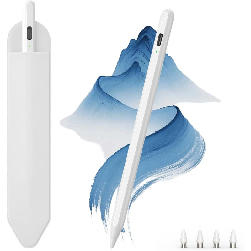 Stylo Tablette Tactile Universel pour Android et iOS | Stylet pour Tablette Compatible avec iPhone, Samsung, Huawei, Lenovo, Xia