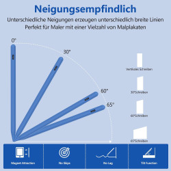 Stylet iPad 10e Génération,Apple Pencil pour iPad2018-2025 et Charge Rapide,Stylet Compatible avec iPad A16 11/10/9/8/7/6ème Gen