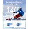 Lexar argent lot de 2 cartes sd 128go, uhs-i carte sdxc jusqu'à 205 mo/s en lecture, 140 mo/s en écriture, v30, 4k uhd video, u3
