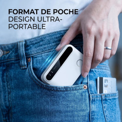 Routeur 5G Pocket WiFi débloqué sans abonnement, Modem 5G/4G Haut débit Compatible Carte SIM, Hotspot Mobile WiFi 6 Multi-appare