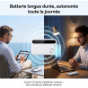 Routeur 5G Pocket WiFi débloqué sans abonnement, Modem 5G/4G Haut débit Compatible Carte SIM, Hotspot Mobile WiFi 6 Multi-appare