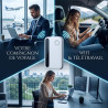Routeur 5G Pocket WiFi débloqué sans abonnement, Modem 5G/4G Haut débit Compatible Carte SIM, Hotspot Mobile WiFi 6 Multi-appare