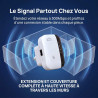 2026 Nouveau Répéteur WiFi Puissant 300Mbps, Amplificateur WiFi Puissant 2.4GHz WiFi Extender Range Booster WiFi avec WPS Protec