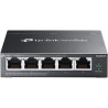 TP-Link Omada Switch PoE 5 Ports Gigabit Manageable, 4 Ports PoE+, 65W, Switch RJ45 Boitier métal, Silencieux, Installation faci