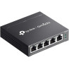 TP-Link Omada Switch PoE 5 Ports Gigabit Manageable, 4 Ports PoE+, 65W, Switch RJ45 Boitier métal, Silencieux, Installation faci