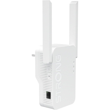 STRONG Répéteur WiFi 6 AX3000, Amplificateur WiFi Double Bande | 3000 Mbps, WiFi 6, Double Bande, Répéteur WiFi, Port Ethernet G