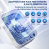 2026 Nouveau Répéteur WiFi,Amplificateur WiFi,repeteur WiFi Puissant avec 6 Antennes Puissantes Couvrant Une superficie de10 000