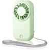 QSPORTPEAK Mini Ventilateur de Poche Portable Rechargeable USB avec 5 Vitesses, 11000 tr/min, 56 g ultra léger, Ventilateur à Ci
