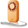 Qsportpeak mini ventilateur portable de poche avec vent à 5 vitesses, moteur haute vitesse, rechargeable par usb, personnel pour