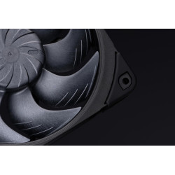 Noctua nf-a12x25 g2 pwm sx2-pp chromax.noir, kit avec deux ventilateurs pour installation push-pull ou côte à côte (noir)