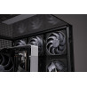 Noctua nf-a12x25 g2 pwm sx2-pp chromax.noir, kit avec deux ventilateurs pour installation push-pull ou côte à côte (noir)