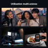 K&F CONCEPT Mini-Éclairage LED Compatible Photographie et Vidéo de Vlogging | Éclairage d'appoint compact compatible la photogra