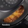 Philips Airfryer 3000 - Air Fryer 7.2L, 16-en-1, écran tactile, Noir | Fenêtre de cuisson, technologie RapidAir Plus, 90% de mat
