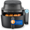 Philips Airfryer 5000 - Air Fryer 7.2L, Cuisson Vapeur, 21 modes, Noir | Fenêtre de cuisson, RapidAir Plus & Steamfry, Revêtemen