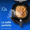 Philips Airfryer 5000 - Air Fryer 7.2L, Cuisson Vapeur, 21 modes, Noir | Fenêtre de cuisson, RapidAir Plus & Steamfry, Revêtemen