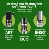Sodastream TERRA Machine à Soda | 3 Bouteilles + Cylindre 60L | Blanche