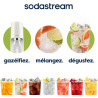 Sodastream TERRA Machine à Soda | 3 Bouteilles + Cylindre 60L | Blanche