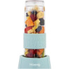 H.Koenig Mini Blender/Smoothie/Mixeur SMOO16 – 570mL, 300W, 4 Lames Inox, Sans BPA, 2 Bouteilles portables avec couvercles de vo