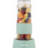 H.Koenig Mini Blender/Smoothie/Mixeur SMOO18 – 570mL, 300W, 4 Lames Inox, Sans BPA, 2 Bouteilles portables avec couvercles de vo