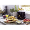 Philips Grille-pain Daily, 2 fentes larges, 8 réglages, 830W, Noir | Toaster avec réchauffe-viennoiseries, Décongélation & arrêt