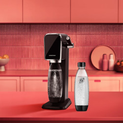 sodastream Fuse Lot de 2 Bouteilles Réutilisables 1L Sans BPA | Noires