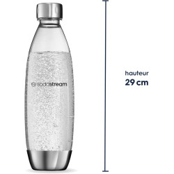 sodastream Fuse Bouteille Réutilisable 1L Sans BPA | Métal