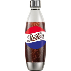 SodaStream Bouteille 1L Fuse Pepsi Edition Limitée pour Machine à Eau Pétillante et Soda | Technologie Snap & Lock à Clipser | C