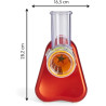 Moulinex - Fresh Express Découpe-légumes électrique 3 fonctions - Rouge | Râpe à légumes avec système Twist breveté, service dir