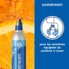 Sodastream Lot de 2 Cylindres CO₂ à Visser 120L à Eau Pétillante