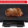 Tefal - Plancha Gril Malaga pour 6 à - Antiadhésif - 2000w - 8 personnes | Plancha électrique avec surface mixte gril - Cuisson 