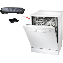 Tefal - Plancha Gril Malaga pour 6 à - Antiadhésif - 2000w - 8 personnes | Plancha électrique avec surface mixte gril - Cuisson 