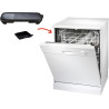 Tefal - Plancha Gril Malaga pour 6 à - Antiadhésif - 2000w - 8 personnes | Plancha électrique avec surface mixte gril - Cuisson 