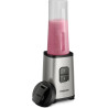 Philips Mini Blender mixeur To-Go, 350W, Gourde nomade 0,7L, Argenté | Lames en acier inoxydable, 2 vitesses, utilisation quotid