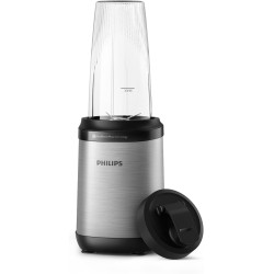 Philips Blender mixeur 5000 ProBlend Plus, 800W, 0,7L, Inox | Mixez en 1 mouvement, 6 lames tranchantes & détachables, Design co