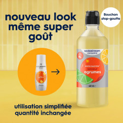 Sodastream Lot de 6 Concentrés Agrumes Sans Sucres pour Sodastream