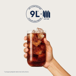 SodaStream Concentré Cola pour Machine à Eau Pétillante et Soda | Préparez jusqu'à 9 Litres de Cola en Quelques Secondes, 440ml 