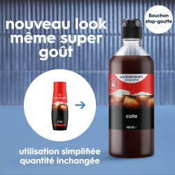 Sodastream Concentré Cola pour Machine à Eau Pétillante et Soda
