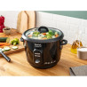 Tefal - Classic 2 - Cuiseur à riz - Antiadhésif - 3 L - Noir