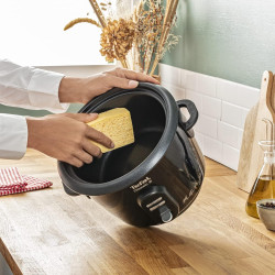 Tefal - Classic 2 - Cuiseur à riz - Antiadhésif - 3 L - Noir