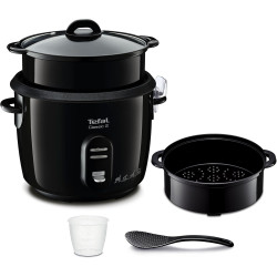 Tefal - Classic 2 - Cuiseur à riz - Antiadhésif - 5 L - Noir