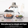 Ninja CRISPi Air Fryer Design Compact 4 en 1, bols 3,8 ou 1,4L FN101EUST | frire sans huile, rôtir, garder au chaud, refaire dor