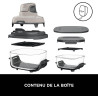 Ninja CRISPi Air Fryer Design Compact 4 en 1, bols 3,8 ou 1,4L FN101EUST | frire sans huile, rôtir, garder au chaud, refaire dor