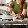 Ninja CRISPi Air Fryer Design Compact 4 en 1, bols 3,8 ou 1,4L FN102EU | frire sans huile, rôtir, garder au chaud, refaire dorer
