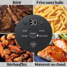 Ninja CRISPi Air Fryer Design Compact 4 en 1, bols 3,8 ou 1,4L FN102EU | frire sans huile, rôtir, garder au chaud, refaire dorer