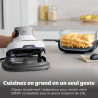 Ninja CRISPi Air Fryer Design Compact 4 en 1, bols 3,8 ou 1,4L FN102EU | frire sans huile, rôtir, garder au chaud, refaire dorer