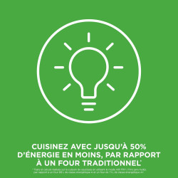 Ninja CRISPi Air Fryer Design Compact 4 en 1, bols 3,8 ou 1,4L FN101EUSTGD | Bols interchangeables en Verre avec Couvercles, Cap
